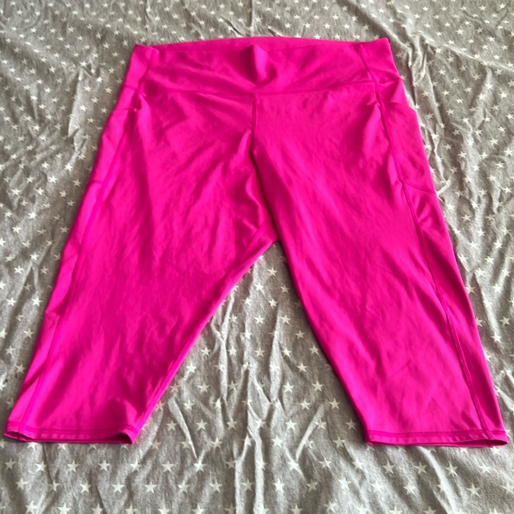 Gap fit Studio Sky High Cropped Legging - Standout Pink XXL